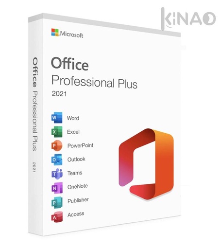 Microsoft office professional plus 2021 retail (License)